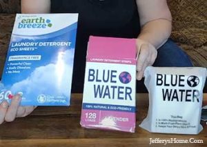 Blue Water And Earth Breeze Laundry Detergent