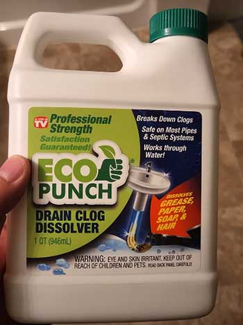 Eco Punch Drain Clog Dissolver