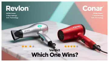 Revlon Vs. Conair Hair Dryer