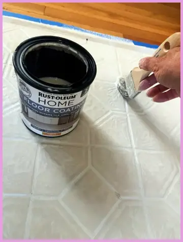 rustoleum floor tile paint