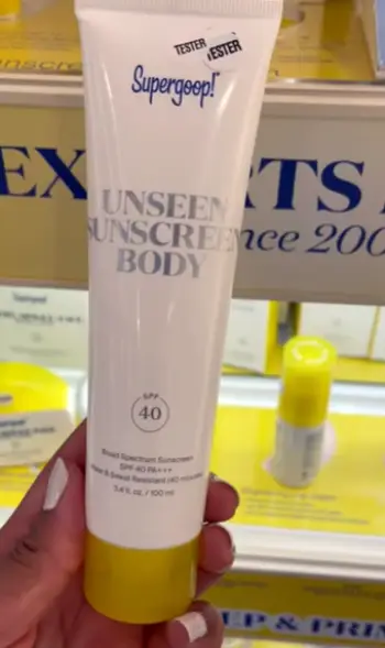 Supergoop Body Sunscreen