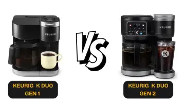 Keurig K-Duo Gen 1 Vs. Gen 2