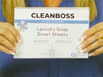 CleanBoss Laundry Sheets