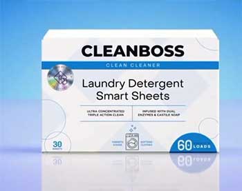 CleanBoss Laundry Sheets
