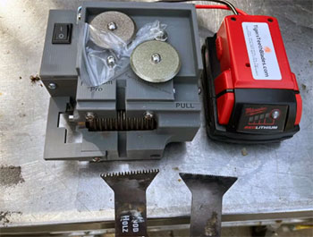 Tigers Teeth Blade Sharpener