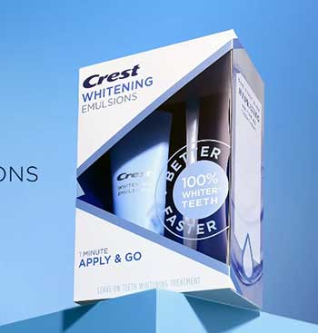 Crest Whitening Emulsions