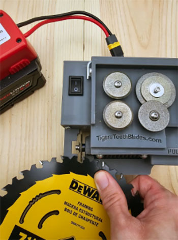Tigers Teeth Blade Sharpener