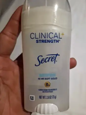 secret clinical strength antiperspirant