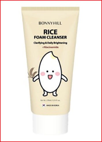 Bonnyhill Rice Foam Cleanser 