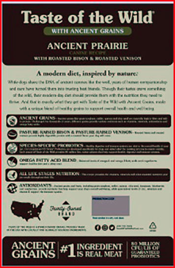 Taste Of The Wild Ancient Grains