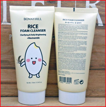 Bonnyhill Rice Foam Cleanser 