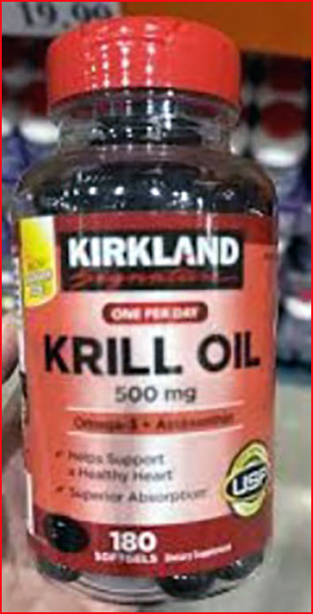 Kirkland Krill Oil Vs Megared