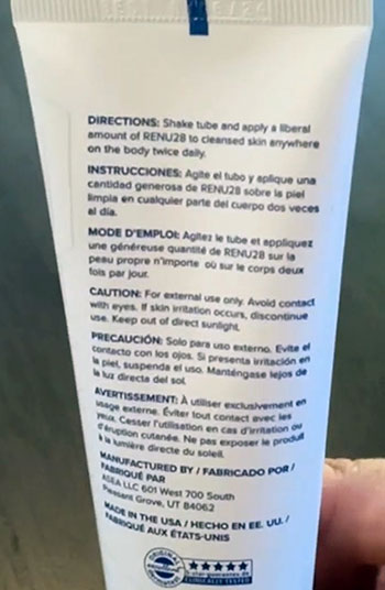 ASEA Renu 28 
