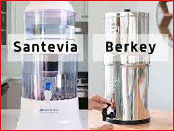 Santevia Vs Berkey