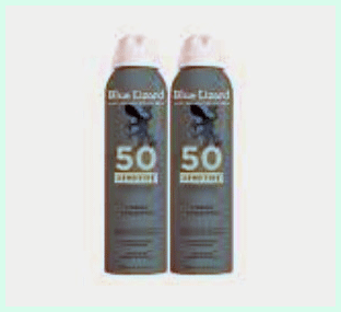 Blue Lizard Spray Sunscreen