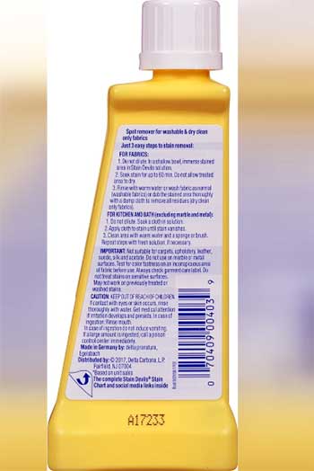 Carbona Stain Remover