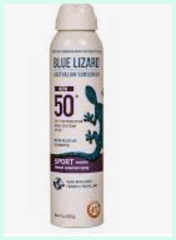 Blue Lizard Spray Sunscreen