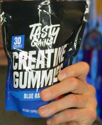 Tasty Gains Creatine Gummies