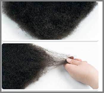 QVR Kinky Bulk Human Hair
