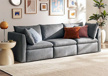 Macy's 4 Seats Modular Sectional Sofa