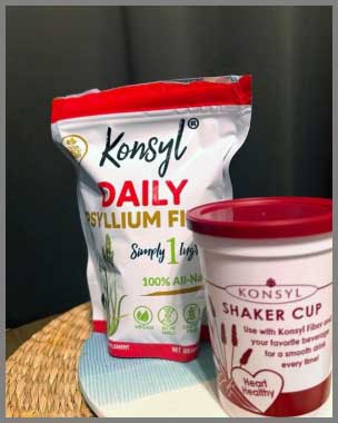Konsyl Daily Psyllium Fiber Powder