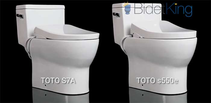 TOTO S550e Vs. S7A