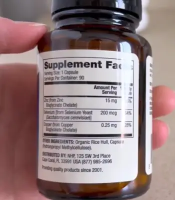 Dr. Mercola Zinc Plus Selenium 