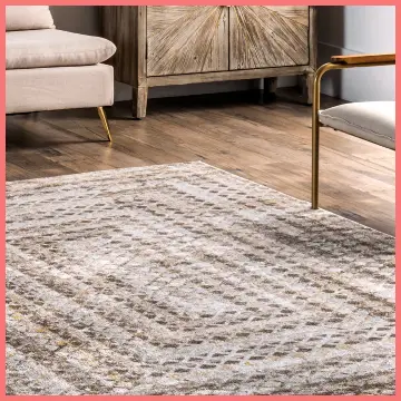 Nuloom Carley Machine Washable Geometric Area Rug 