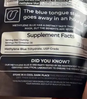 Truehealthic Methylene Blue Gummies 