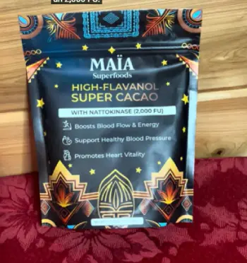 Maia High Flavanol Super Cacao