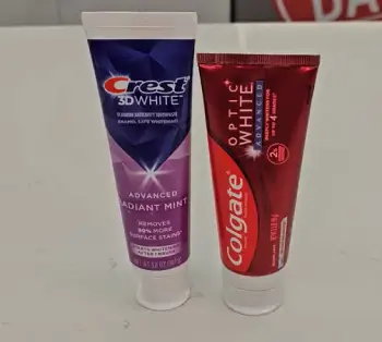 Crest 3D White Vs. Colgate Optic White