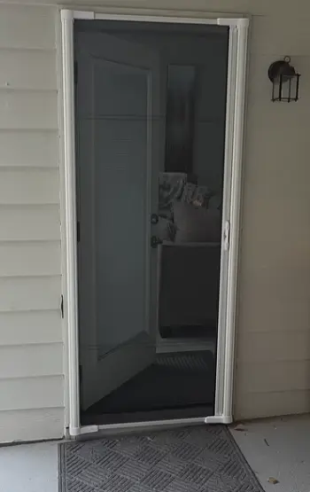Genius Retractable Screen Door
