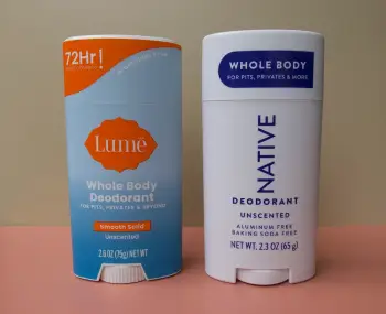 Lume Vs. Native Deodorant