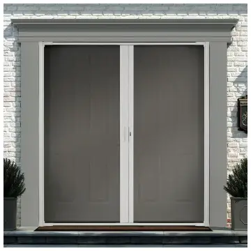 Luminaire Retractable Screen Door