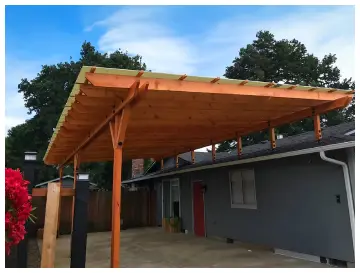 Patio Roof Riser  