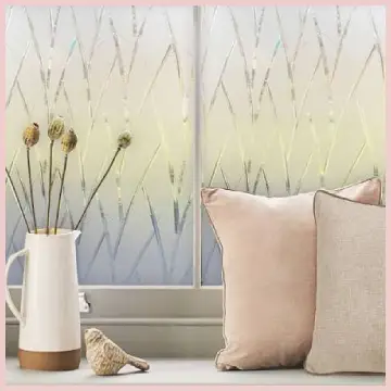 Roommates Etched Glass Window Film