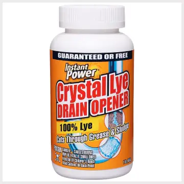 Crystal Lye Drain Opener