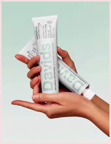 David’s Sensitive & Whitening Toothpaste