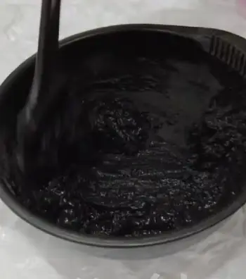Jet Black Henna Hair Dye 