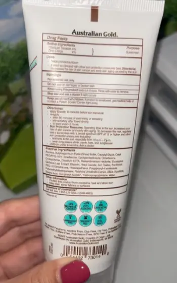Australian Gold Sun Cream