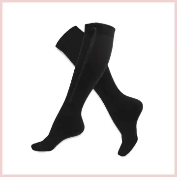 Hykle Compression Stockings With Zipper 