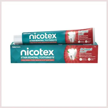 Nicotex Stain Removal Toothpaste