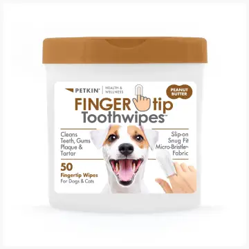 Petkin Fingertip Tooth Wipes  