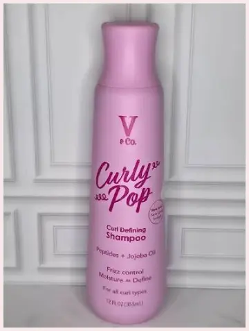 v&co curly hair shampoo